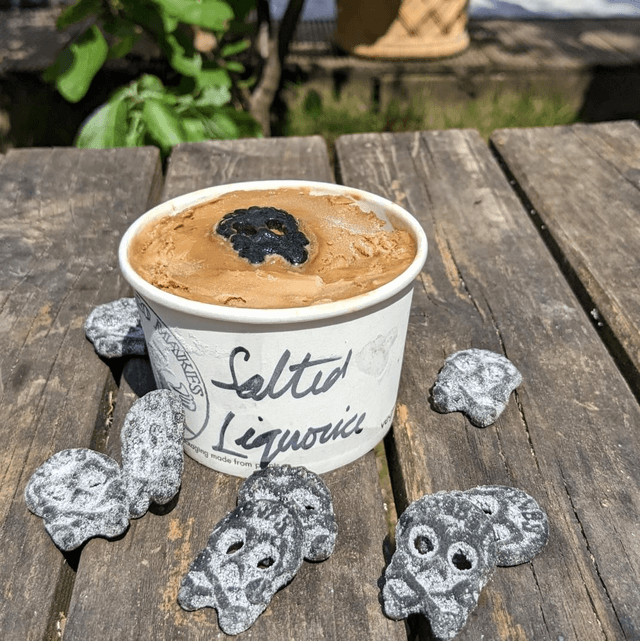 Salted liquorice
